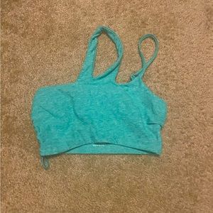 Bombshell, sports bra, size medium new without tags lateral scrunch top